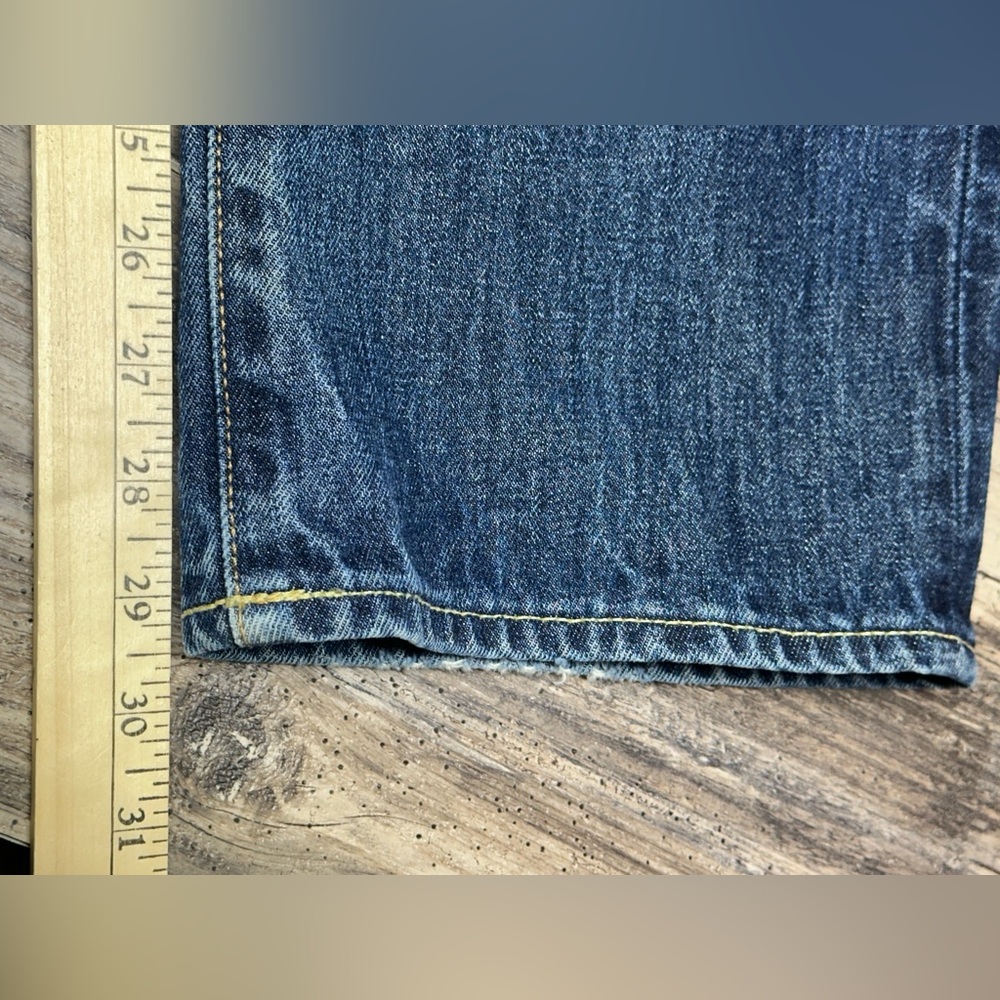 Y2K Polo Ralph Lauren Jeans 34x30 Bootcut Jeans Red R 100% Cotton - Picture 10 of 16